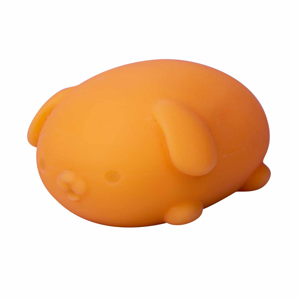 NeeDoh Funky Pup - Orange 3Q Left